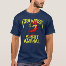 おもしろいなCrawfishは精神の動物のルイジアナの私のケージャンです