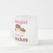 おもしろいなCytologist フロストグラスマグカップ (正面左)