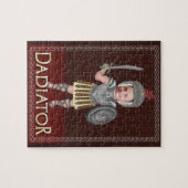 おもしろいなDadiatorの父の日|のカスタムなパパの写真 ジグソーパズル (横)