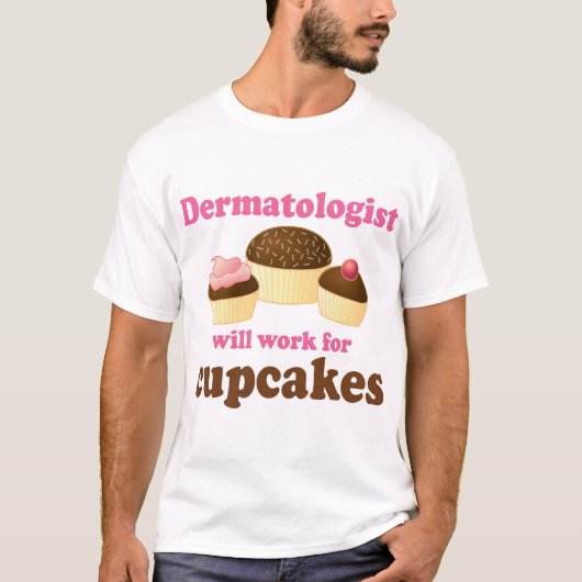 おもしろいなDermatologist Tシャツ (正面)