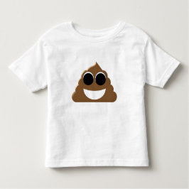おもしろいなEmoji Poo トドラーTシャツ