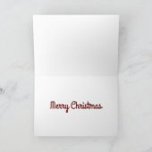 おもしろいなEmojisのクリスマスカード シーズンカード (内部)