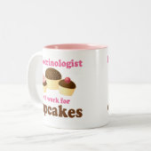 おもしろいなEndocrinologist ツートーンマグカップ (正面左)