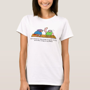 おもしろいなFの単語のビンゴのTシャツ Tシャツ