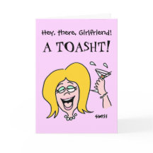 おもしろいなGalへのGalの漫画のハッピーバースデー