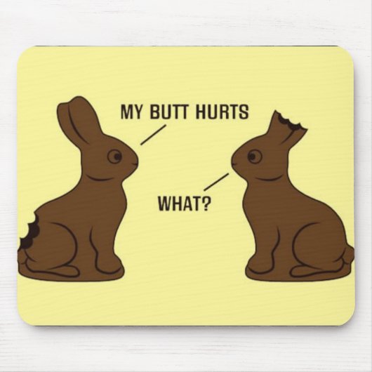 おもしろいなhecka マウスパッド (正面)