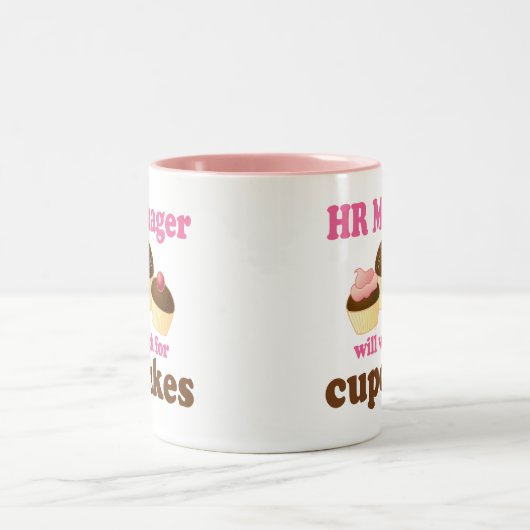 おもしろいなHRのマネージャー ツートーンマグカップ (中央)