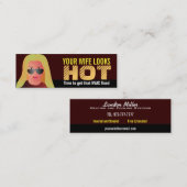 おもしろいなHVACの名刺 スキニー名刺 (正面/裏面)