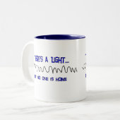 おもしろいなICUのナースのTシャツおよびギフト ツートーンマグカップ (正面左)