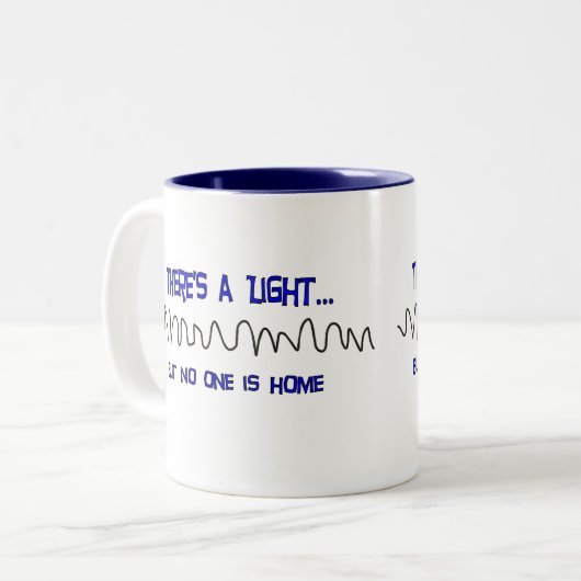 おもしろいなICUのナースのTシャツおよびギフト ツートーンマグカップ (正面左)