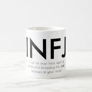 おもしろいなINFJ -あなたの心 のマグの拾い読み コーヒーマグカップ