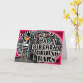 おもしろいなJailbirdのバースデー・カード カード (黄色い花)