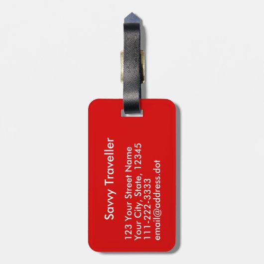 おもしろいなKeep Calm and Carry Onの荷物のラベルのスーツケース ラゲッジタグ (裏面縦)