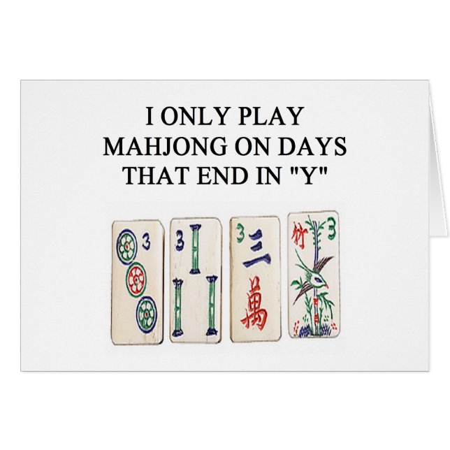 おもしろいなmahjongのデザイン (正面横)