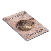 おもしろいなMeerkat ノートブック (右側)