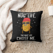 おもしろいなNugの生命デザインのチキン・ナゲット クッション (ブランケット)