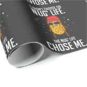 おもしろいなNugの生命デザインのチキン・ナゲット ラッピングペーパー (ロールコーナー)