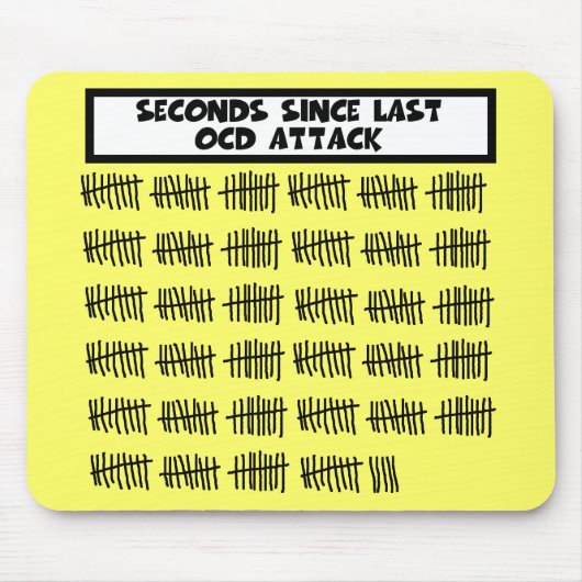 おもしろいなOCD マウスパッド (正面)