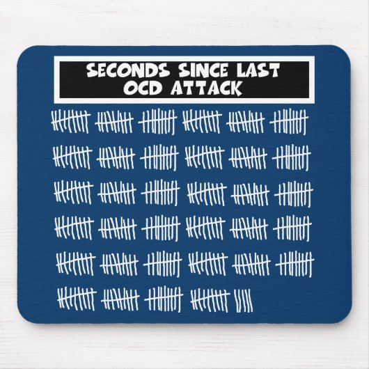 おもしろいなOCD マウスパッド (正面)