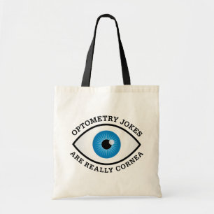 おもしろいなOptometryの角膜の冗談 トートバッグ