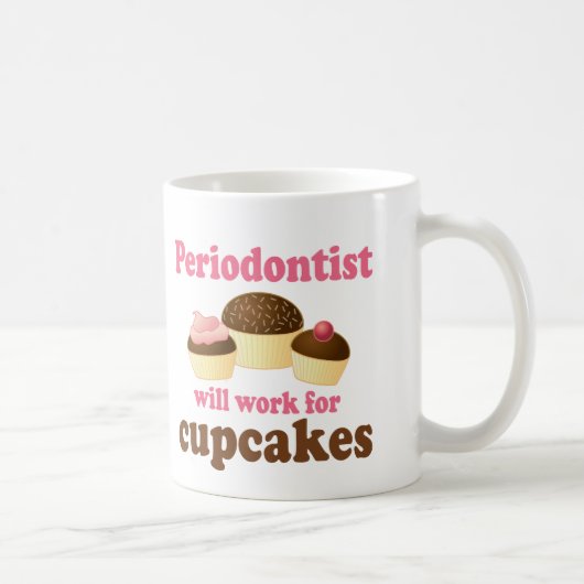 おもしろいなPeriodontist コーヒーマグカップ (右)
