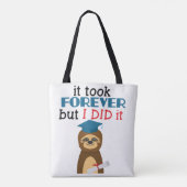 おもしろいなPhDの修士号の卒業のトートの人 トートバッグ (裏面)