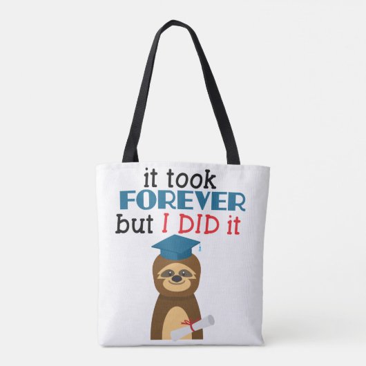 おもしろいなPhDの修士号の卒業のトートの人 トートバッグ (裏面)