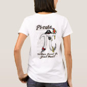 おもしろいなPi率Pi日のユーモア Tシャツ (裏面)