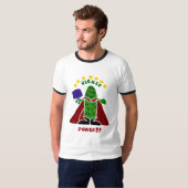 おもしろいなPickleballの英雄のピクルス Tシャツ (正面フル)