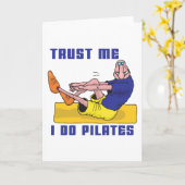 おもしろいなPilates カード (黄色い花)