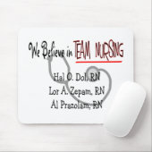 おもしろいなPsychのナースのTシャツおよびギフト マウスパッド (マウス)