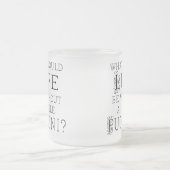 おもしろいなPuccini音楽引用文 フロストグラスマグカップ (中央)