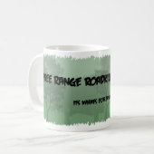 おもしろいなRoadkillの夕食のマグ コーヒーマグカップ (正面左)