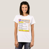 おもしろいなrxの規定 tシャツ (正面フル)