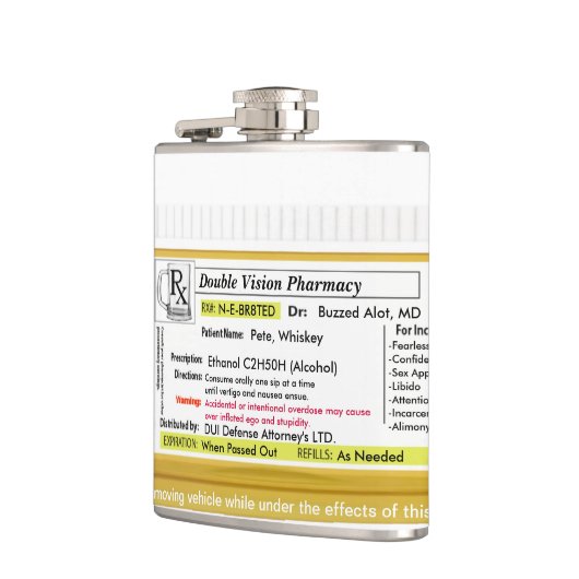 おもしろいなRX フラスク (左)