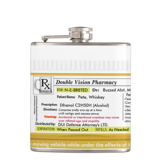 おもしろいなRX フラスク (正面)