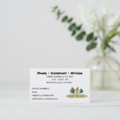 おもしろいなSasquatchingのサスカッチのハンター 名刺 (スタンド正面)