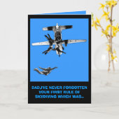 おもしろいなskydiving カード (黄色い花)