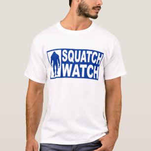 おもしろいなSQUATCHの腕時計のギア-デラックスな見つけるビッグフット Tシャツ