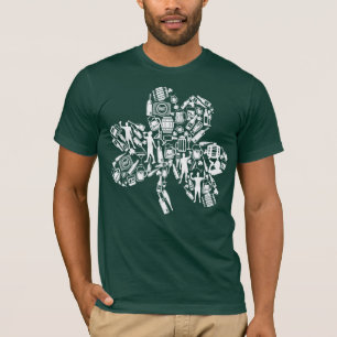 おもしろいなSt patricks dayの酔ったシャムロックビールユーモア Tシャツ