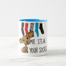 おもしろいなSteal Your Socks Chihuahua氏のマグ
