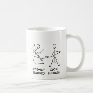 おもしろいなStickmanのギターアセンブリ コーヒーマグカップ
