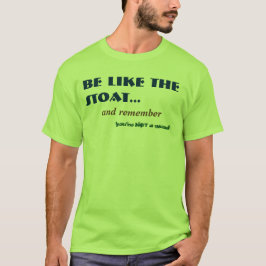 おもしろいなStoatのイタチの森林動物の喜劇の緑 Tシャツ