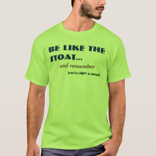 おもしろいなStoatのイタチの森林動物の喜劇の緑 Tシャツ