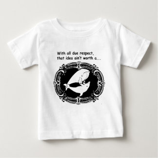 おもしろいなTDNのそれを得ているクジラおよびイルカ ベビーTシャツ