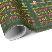 おもしろいなTwasユーモアのあるなクリスマスの前の夜 ラッピングペーパー (ロールコーナー)