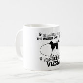 おもしろいなvizslaのデザイン コーヒーマグカップ (正面左)