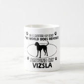 おもしろいなvizslaのデザイン コーヒーマグカップ (中央)