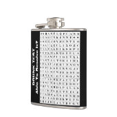 おもしろいなwordsearch フラスク (左)