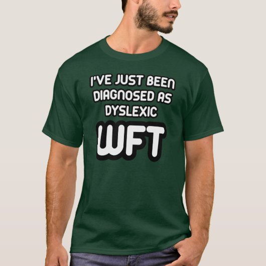 おもしろいなWTF Tシャツ (正面)